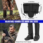 Men s Snake Bite Proof Guards Gaiters Outdoor Lower Legs Armor Protection Cover