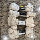 4 Vtg New Lily Daisy No  30 Art 65 Ecru Mercerized Crochet Cotton Skeins