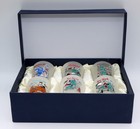 United States Usa Mid-atlantic States Souvenir Boxed Shot Glass Set  set Of 6 