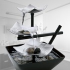 Tabletop Water Fountain Indoor Led Zen Desk Relaxation Decor Home Gift