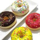 2pcs Realistic Artificial Fake Donuts Food Fake Cakes Desserts Donut
