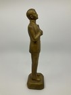 Vintage Us Army World War Ii Pray For Our Soldier  Chalkware Statue