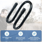 Bow Hanger Display Flexible Archery Rack Bow Wall Mount Holder Wall Hook Stand F
