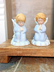 Angel Candle Holders Vintage Taper Candle Holders