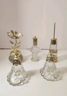 Lot Of 10 Vintage Avon Perfume Bottles   Powder Sachets     Vanity Decor Set
