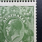 Australia Sg 95    Acsc 81 4 ze   Sc 67 - Kgv 1d Ash Imprint Block Mnh Var T