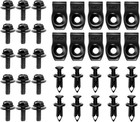 For Nissan 35 Pcs Body Bolts   U-nut Clips- M6 Engine Under Cover Splash Shield