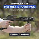 Ballista Bat Compound Crossbow Pistol W bowfishing Arrows  Reel Bl25  Reel Mount