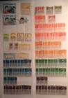 Jordan Transjordan Collection 7 Pages Revenue Due Airmails Mint   Used