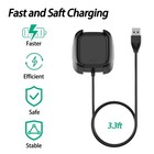 For-fitbit Versa 2 Usb Charger Charging Power Dock Cradle Smart Watch Accessorie