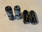 4 Vintage Bmx Axle Pegs Old School Bmx Freestyle - 26t   24t Black Pyramid