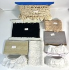 Vintage Mixed  Lot Of Sewing  Lace Trim Various Lengths  Colors And Styles