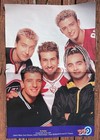 Britney Spears N Sync  Two Sided Centerfold Pinup Poster Teen Magazine Clipping