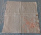 Nwt Madeira Vintage Linen Wedding Hanky Pink Embroidery Cutter