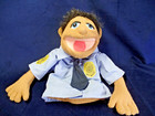 Melissa And Doug Police Officer Cop Hand Puppet Plush Doll Toy 12  No Stick hat