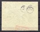 Croatia Ww2 1941 Registered Letter Vukovar - Zagreb