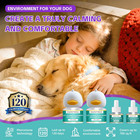 6 In 1therapet Dog Calming Diffuser Pheromone Anxiety Aid 2plug In 4x48ml Refill