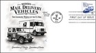 Mail Vehicles  - Faux-fdc Artistamp cinderella artcraft - W extra Stamp Pair