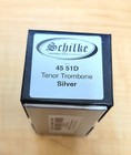 Schilke 51d Standard Series Small Shank Trombone Mouthpiece - Silver Plated
