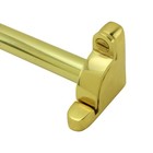 Bright Brass Carpet Runner Rod 39 5 8  L 1 2  Dia Lacquered Tarnish Resistant