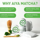 Aiya Organic Ceremonial Grade Japanese Matcha Green Tea Powder 30g      3 Pack 