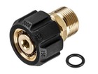 Wojet Pressure Washer Adapter  M22 15mm Female Thread To 14mm Male Gold