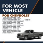 Pair Of 2 Front Exterior Door Handle For 2001-2007 Chevrolet Silverado 2500 Hd