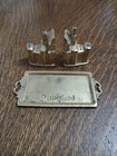 Vintage 1950s 60s Disneyland Sleeping Beauty Castle Salt   Pepper Shakers