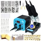 145w Wood Burning Pen Tool Set Multifunction Craft Pyrography Machine Burner Kit