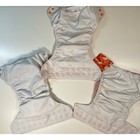 Mama Koala Bearly Clothed Cloth Diaper Lot Orange Novelty Snap Os 3 Pack Pocket