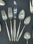 69 Pc Garland Silverplate Flatware  1847 Rogers Bros International 1965