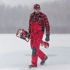 Eskimo S33q8 Sting Ray 33cc With 8 quantum Ice Auger Red
