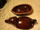 Vtg Lot 3 Animal Sugar   Creamer-dog-cow-chicken No Damage