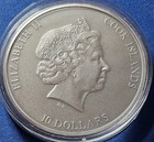 K 2016 North American Predators Zalophus Sea Lion - Cook Isl  10 2oz Silver Coa