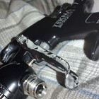Title  Devilbiss Tekna Prolite Pressure Feed Spray Gun - Black Body - Te40     