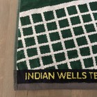 New Bnp Indian Wells 2026 Towel     16   x 26    White  Yellow green