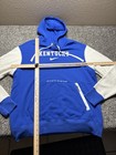 Nike Kentucky Wildcats Hoodie Mens Large Sweatshirt Embroidered Logo Blue Retro