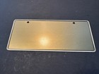 Vtg Indianapolis Motor Speedway Tin Bicycle License Plate Indy Racing Rare