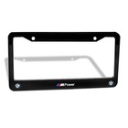 Bmw 2 Pack Aluminum Waterproof License Plate Frame Black