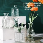 Glass Bud Vases Set Of 4  4 Sizes Of Small Flower Vase For Party Or Home Table D