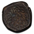Gupta Empire Copper 1 Drachm  415-455 Ad  Vg-fine