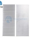 New 60x150x25mm Aluminum Heat Sink For Led And Power Ic Transistor