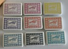Stampin Up Bold Brights 12 Ink Pads New Sealed 1990s Vintage Retired Set
