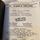 Cry Baby Broadway Musical Opening Night Playbill   Final Preview Ticket 