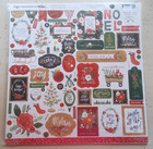 Carta Bella Happy Christmas Collection Scrapbook Kit 12  X 12  Paper W Stickers