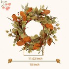 Best 18 Fall Wreaths For Front Door Artificial Autumn Wreath Door Wreath With