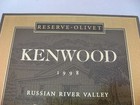 Wine Label  Kenwood Reserve Olivet 1998 Pinot Noir Russian River Valley Ca