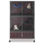 Pet Cage Small Animal Cage For Ferret Chinchilla Squirrel W  Hammock Tray