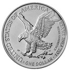 Lot Of 5 2023 1 Oz  999 Fine Silver American Eagle  1 Coin Bu