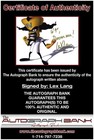 Lex Lang Authentic Signed Celebrity 8x10 Photo W certificate Autographed  a0001 